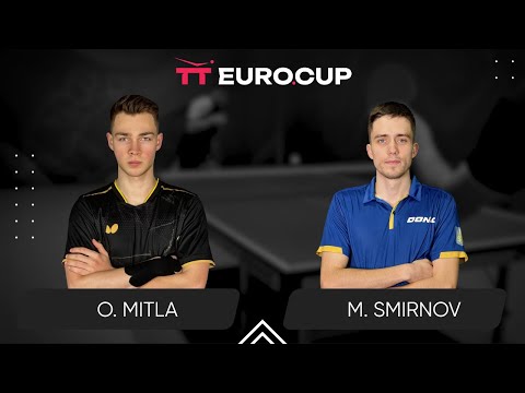 20:15 Oleksii Mitla - Mykyta Smirnov 08.03.2025 TT Euro.Cup Ukraine Master. TABLE 3