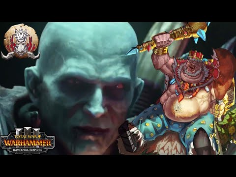 THE SHAMBLING DEAD - Greasus Goldtooth Breaks Bones - Total War Warhammer 3