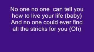 Brooke Hogan - Redemption Lyrics On Screen