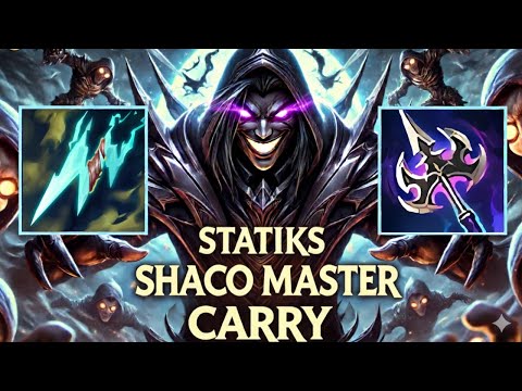 Statikks Rush Assassin Shaco - S15 Master Ranked [League of Legends] Full Gameplay - Infernal Shaco