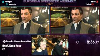 #ESA15Purple - Deus Ex: Human Revolution [ Any% Easy ] Race - Heinki vs PenAgain