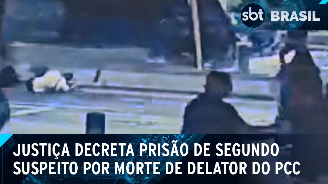 Morte de delator PCC: Justiça decreta prisão de segundo suspeito pelo crime | SBT Brasil (22/11/24)