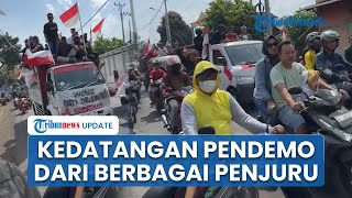 Ribuan Pendemo Berdatangan dari Berbagai Penjuru Pati Menuju Kantor Bupati Desak Sudewo Mundur