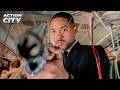 Agent J Vs Jeff The Worm On The Subway Men In Black II Will Smith Tommy Lee Jones