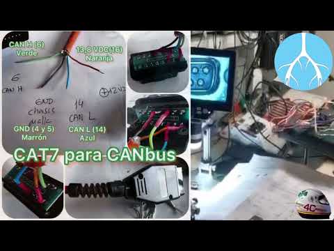 Alfa Romeo 4C Service workshop interactive connectors CANopen/CANbus made prototypes