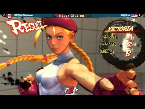 NGU 2015 - Champion's Road USF4 - Grand Final - DT/NEM Matharazo[PE](Fei) vs EG KBrad[US](Cammy)