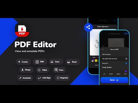 PDF 편집기 : 문서 스캔 및 생성 video thumbnail