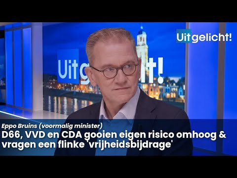 Featured! January 30, 2026 - Eppo Bruins is critical of the plans of D66, VVD, and CDA