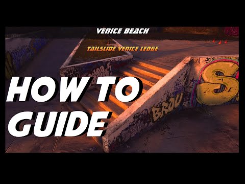 How to Tailslide The Venice Ledge | Tony Hawk's Pro Skater 1 + 2