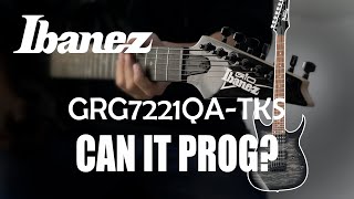 Video thumbnail for Ibanez GRG7221QA-TKS -  "Can it Prog?" by Albert Chris Montinola