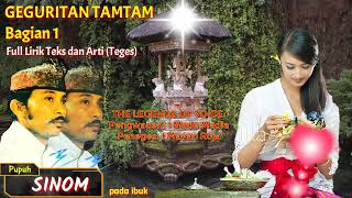 Download lagu GEGURITAN PALING LEGENDARIS - GEGURITAN TAMTAM BAGIAN 1 mp3 Download lagu GEGURITAN PALING LEGENDARIS - GEGURITAN TAMTAM BAGIAN 1 mp3