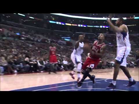 Derrick Rose 29 PTS and 16 AST vs the Clippers full highlights 2011 12 30   YouTube