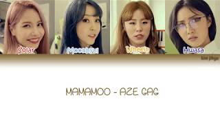 Mamamoo (마마무) - AZE GAG (아재개그) Lyrics (Han|Rom|Eng|COLOR CODED)