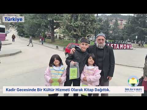 Kadir Gecesi Kitap Dağıtımı 2025