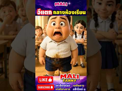 ทำไมป๋อง...อึแตกกลางห้องเรียน 💩😳 #การ์ตูน #สนุก #cartoon #shorts
