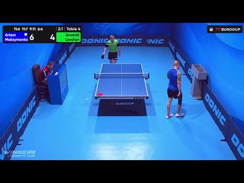 13:40 Artem Maksymenko - Anatolii Levshyn 27.08.2023 TT Euro.Cup Ukraine Star. TABLE 4