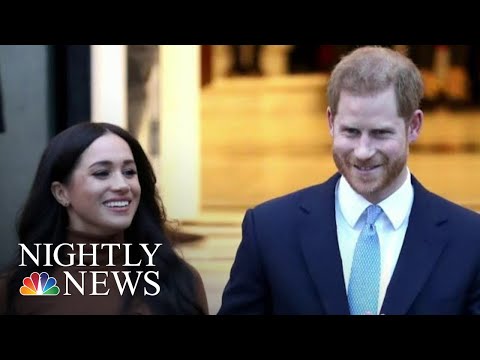 Prince Harry & Meghan Markle To Step Back As Senior Members Of The Royal Family | NBC Nightly News