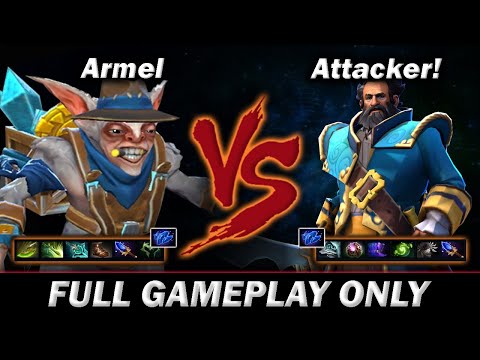 Armel Meepo VS Kunkka Attacker Signature Hero - Full Gameplay Meepo#639