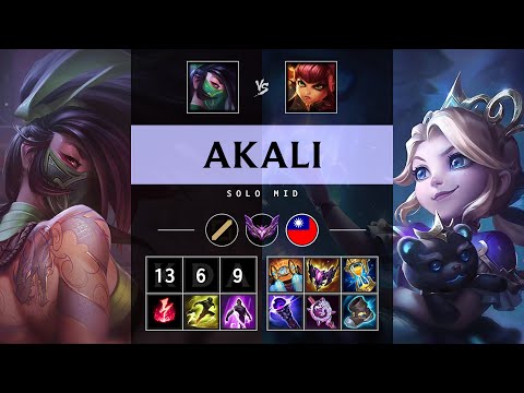 Akali Mid vs Annie - TW Master Patch 25.18