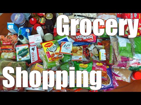 Monthly Grocery Shopping List for Indian Cooking - Pantry Essentials | Simple Indian Recipes #40