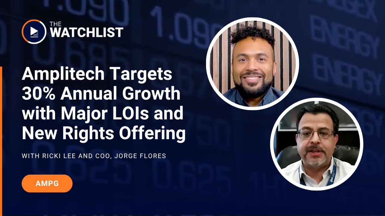 Amplitech Targets 30% Annual Growth with Major LOIs and New Rights Offering