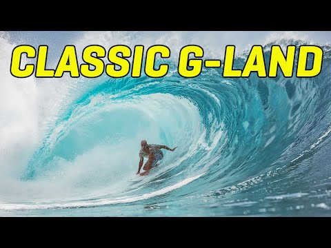 "CLASSIC G-LAND" QUIKSILVER PRO WSL ASP G LAND JAVA INDONESIA 1996 KELLY SLATER AND THE TOP 44 TR