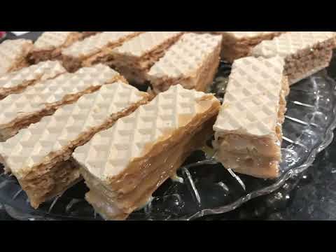 Ukrainian Waffle Cake - Recipe Below! :)