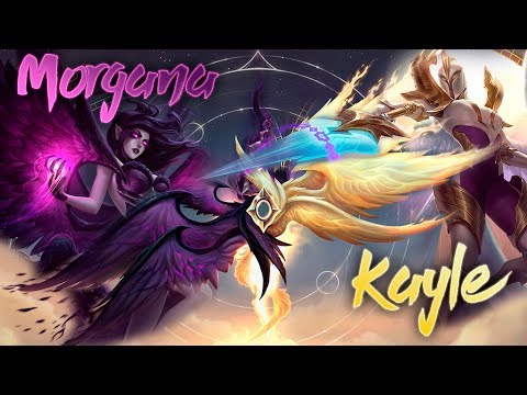 *Kayle VS Morgana* [REWORK] // Skin Splashart Comparision *Antes y Después*
