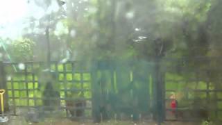 preview picture of video 'Hailstorm Scalford Melton Mowbray Leicestershire June 2012'