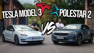 Tesla Model 3 vs Polestar 2 | Vergleich