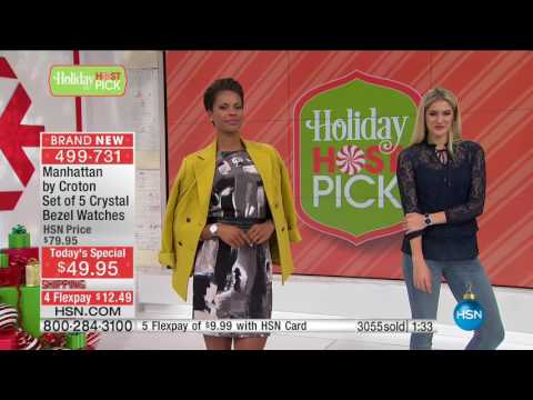 HSN | Adam Freeman's Holiday Host Picks 10.14.2016 - 01 AM