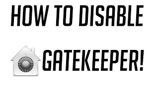 OSX Mountain Lion: How To Disable Gatekeeper
