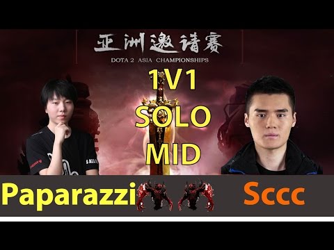 Paparazzi vs Sccc 1v1 Solo MID SF ► DAC 2017 1V1 Tournament Solo MID