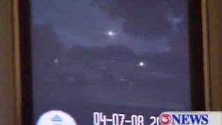 UFO spotted above Alice