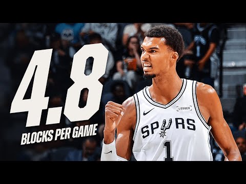 Every Wemby Block So Far This Season 👀