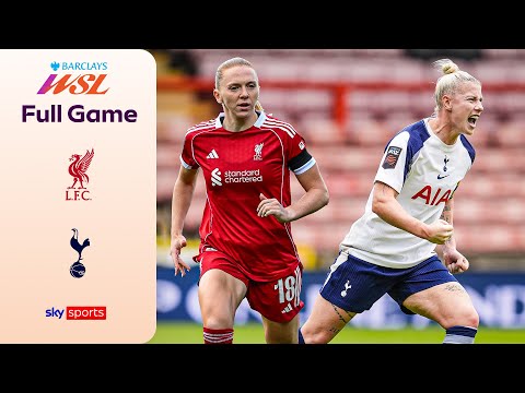 LIVE! | Liverpool v Spurs | Women's Super League