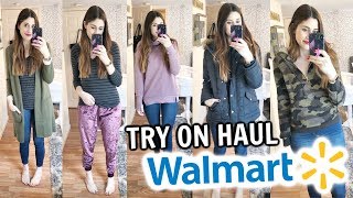 Walmart Shop With Me ❃ Winter Clothing Try On Haul