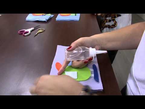 Mulher.com 26/02/2015 Quebra-cabeça em feltro por Michele Salema Parte 1