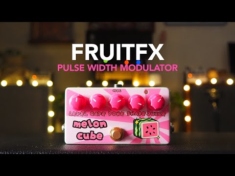FruitFX Pedals Melon Cube Synth Fuzz Pulse Width Modulator | Reverb