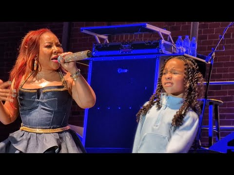 TINY DAUGHTER HEIRESS SINGS WITH XSCAPE & TAKES OVER THE WHOLE SONG