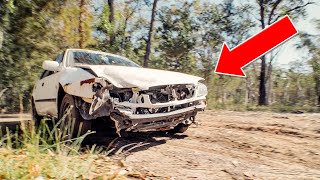 BUSH BASHING RESTORED TOYOTA COROLLA!