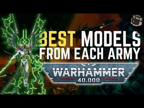 The BEST mini from EACH Warhammer 40k army
