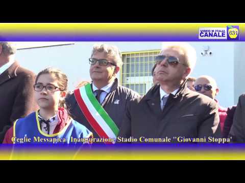 CEGLIE MESSAPICA 2017 : NUOVO CAMPO SPORTIVO