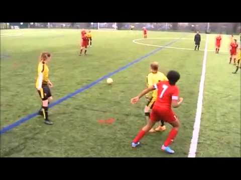 Barking Abbey Girls Football Academy Rianna Davis Highlights