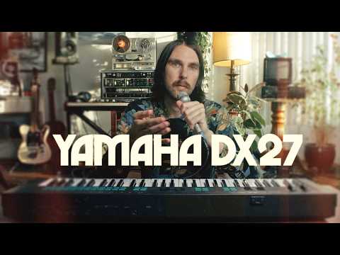 Yamaha DX27S FM 4OP Algorithm Synthesizer 1985 - Black image 10