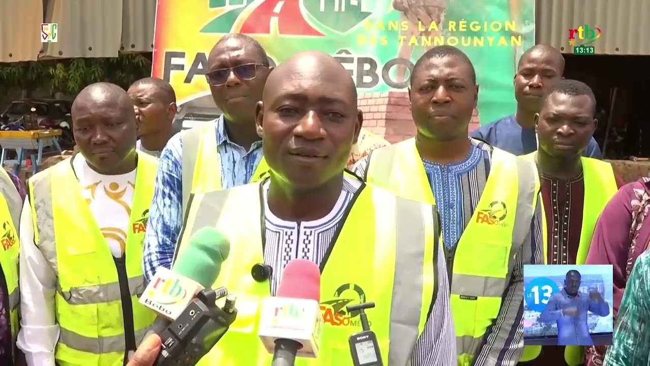 La CA de la Région des Tannounyan offre 300 000 FCFA à l’Agence Faso Mêbo de la cité du Paysan Noir