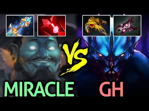 Miracle- [Storm Spirit] VS GH [Night Stalker] Dota 2 - 100% Counter Pick