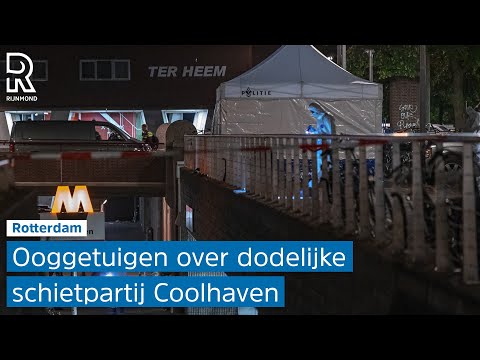 Ooggetuigen vertellen over dodelijke schietpartij metrostation Coolhaven