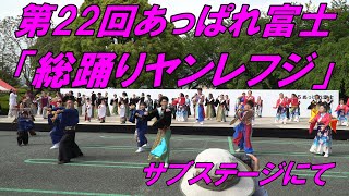 第22回あっぱれ富士「総踊りヤンレフジ」サブステージにて