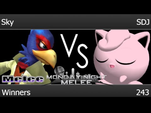 MNM 243 - Sky (Falco) vs SDJ (Jigglypuff) Winners - Melee